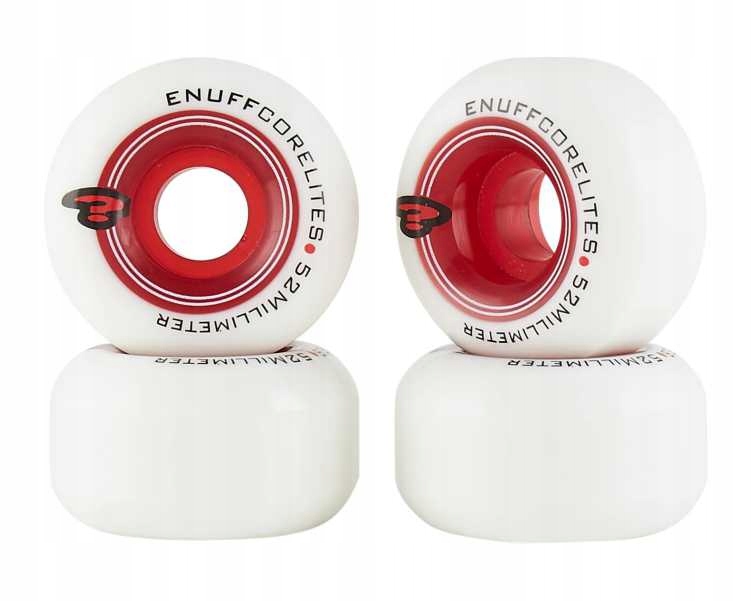 Enuff Corelites kółka do deskorolki 52mm | White Red