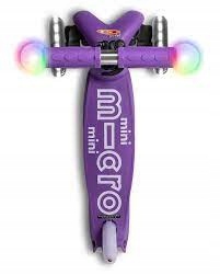 HULAJNOGA MINI MICRO MAGIC FIOLETOWA LED Rodzaj trójkołowa