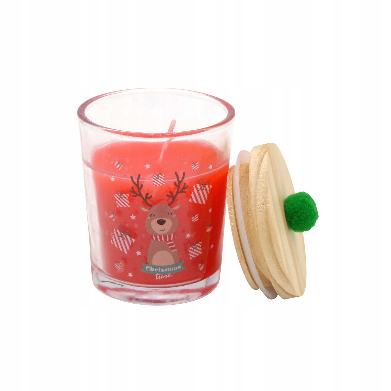 

Świeczka szklana zapachowa Xmas Candle MIX Wzorów