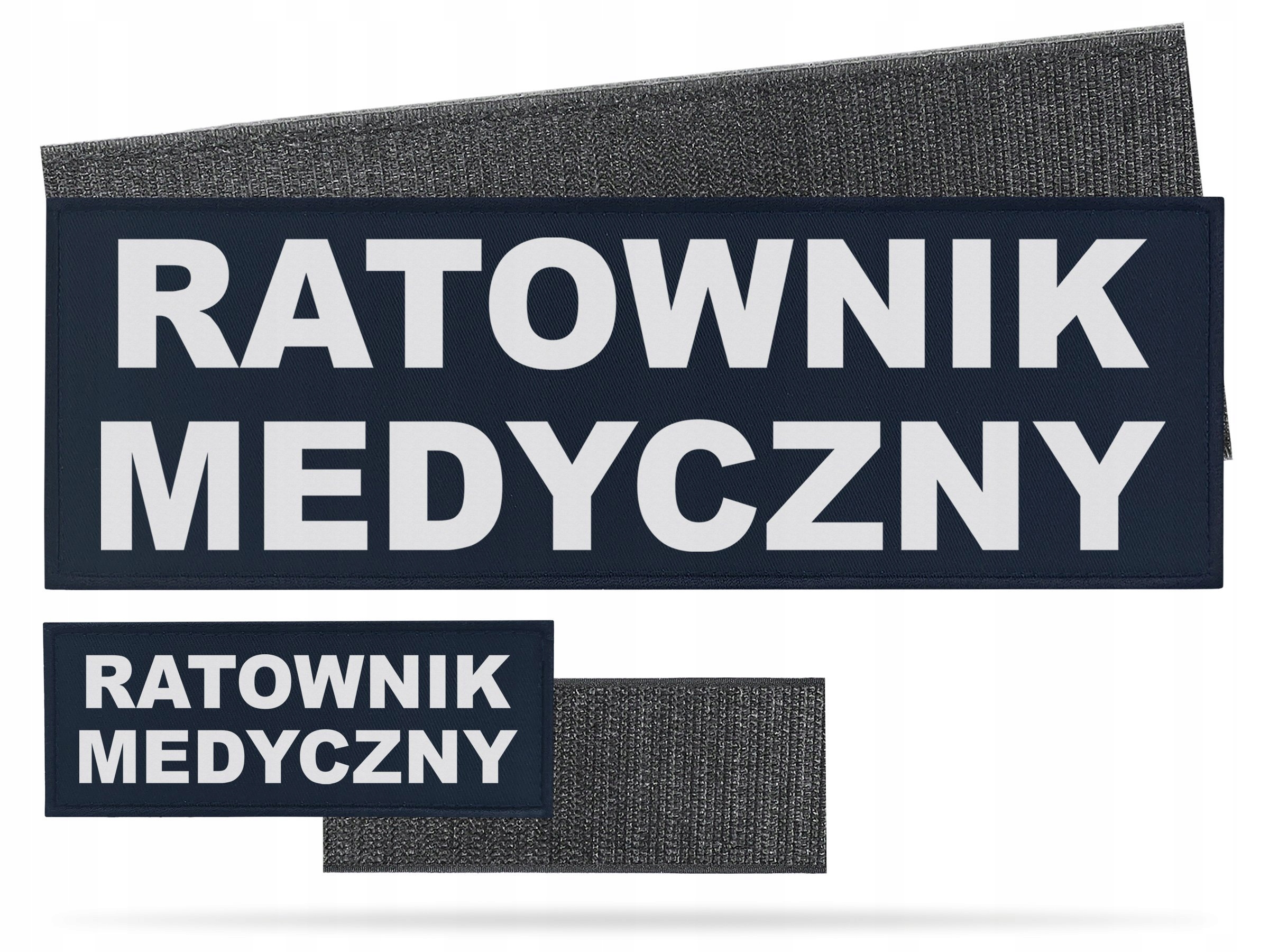 

Ratownik Medyczny komplet naszywek odblaskowych