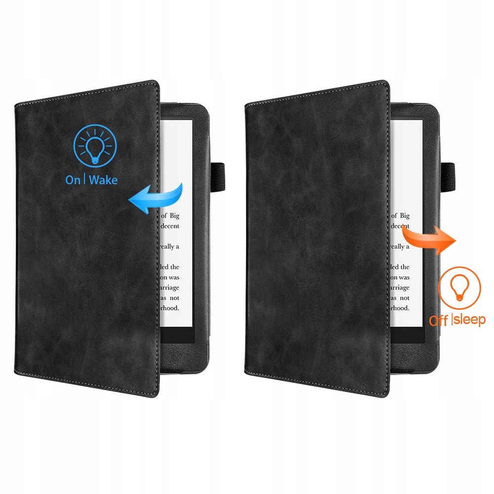 IRIS POKROWIEC ETUI CASE NA CZYTNIK Kindle Paperwhite 5 z NÓŻKĄ i PASKIEM Model IR-003077