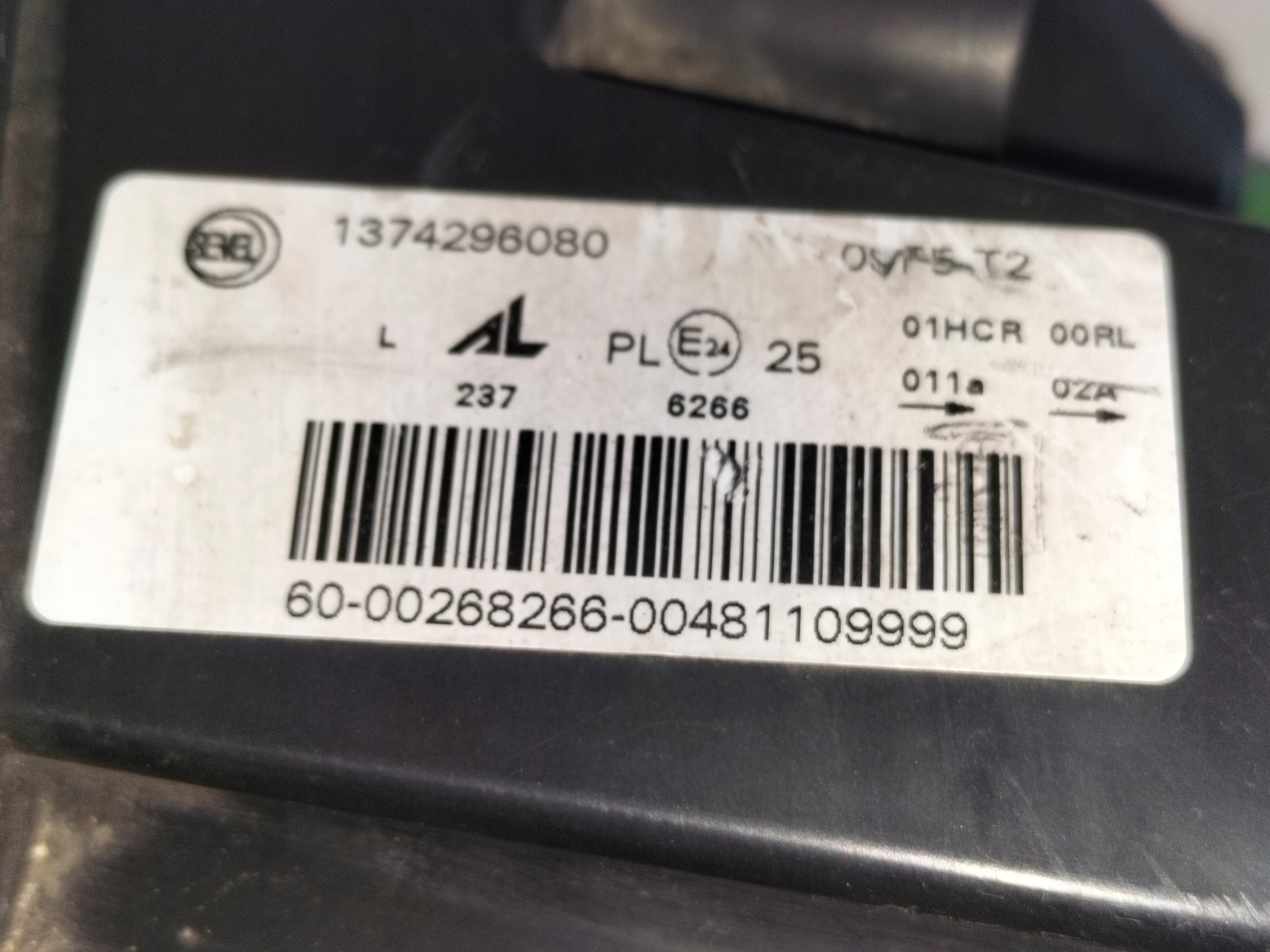 light front reflektor left FIAT DUCATO BOXER III LIFT 14