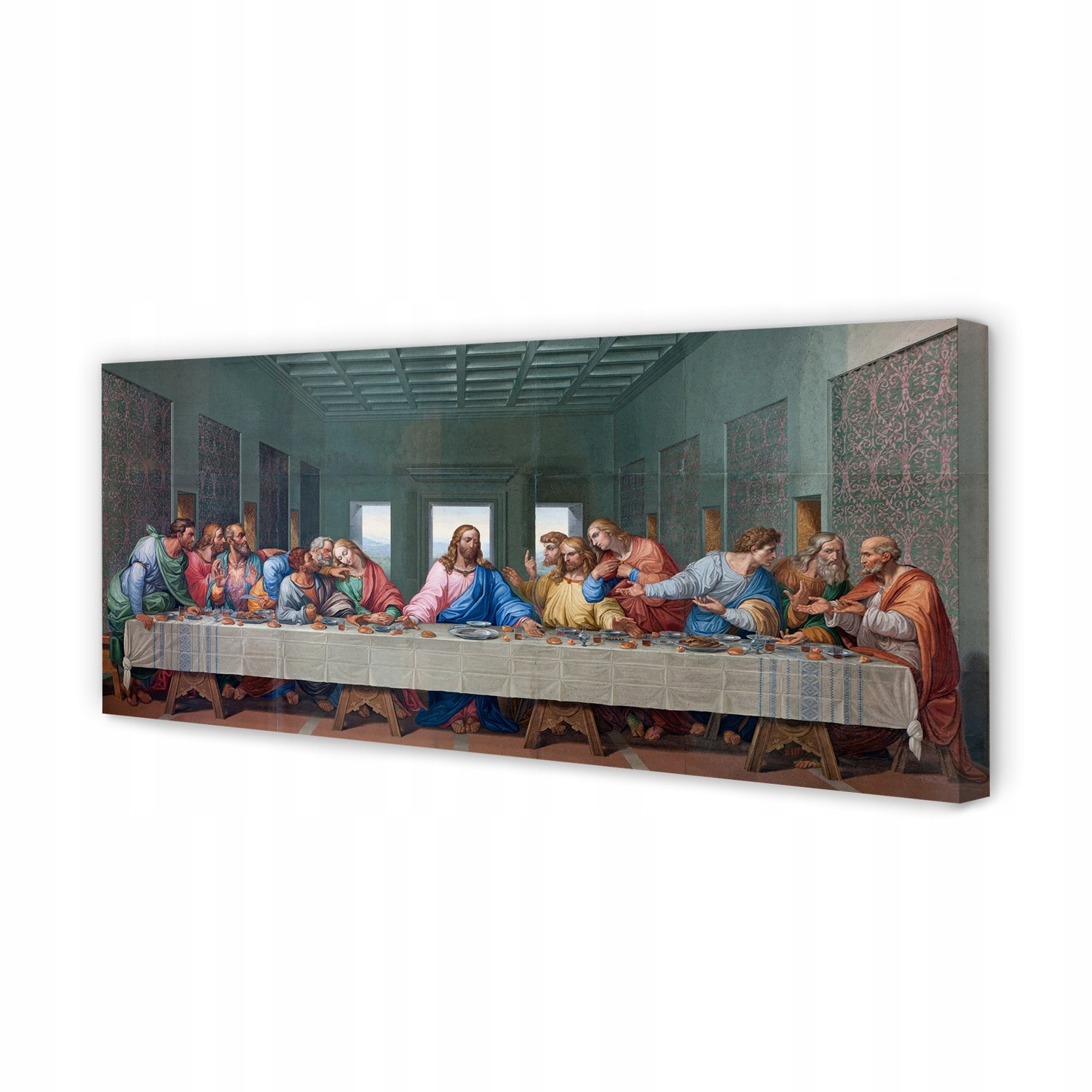 

Obraz na płótnie Sztuka ostatnia wieczerza 125x50