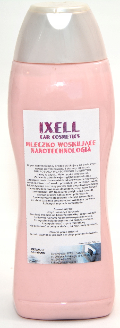500ml mleczko Nanotechnologia serwis Renault 697