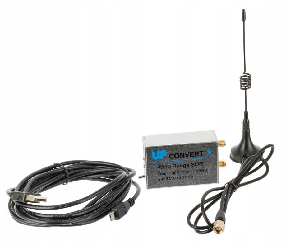 N300U odbiornik Rtl Sdr skaner Kf Vhf Uhf na Pc upconverter na pasmo Hf!!