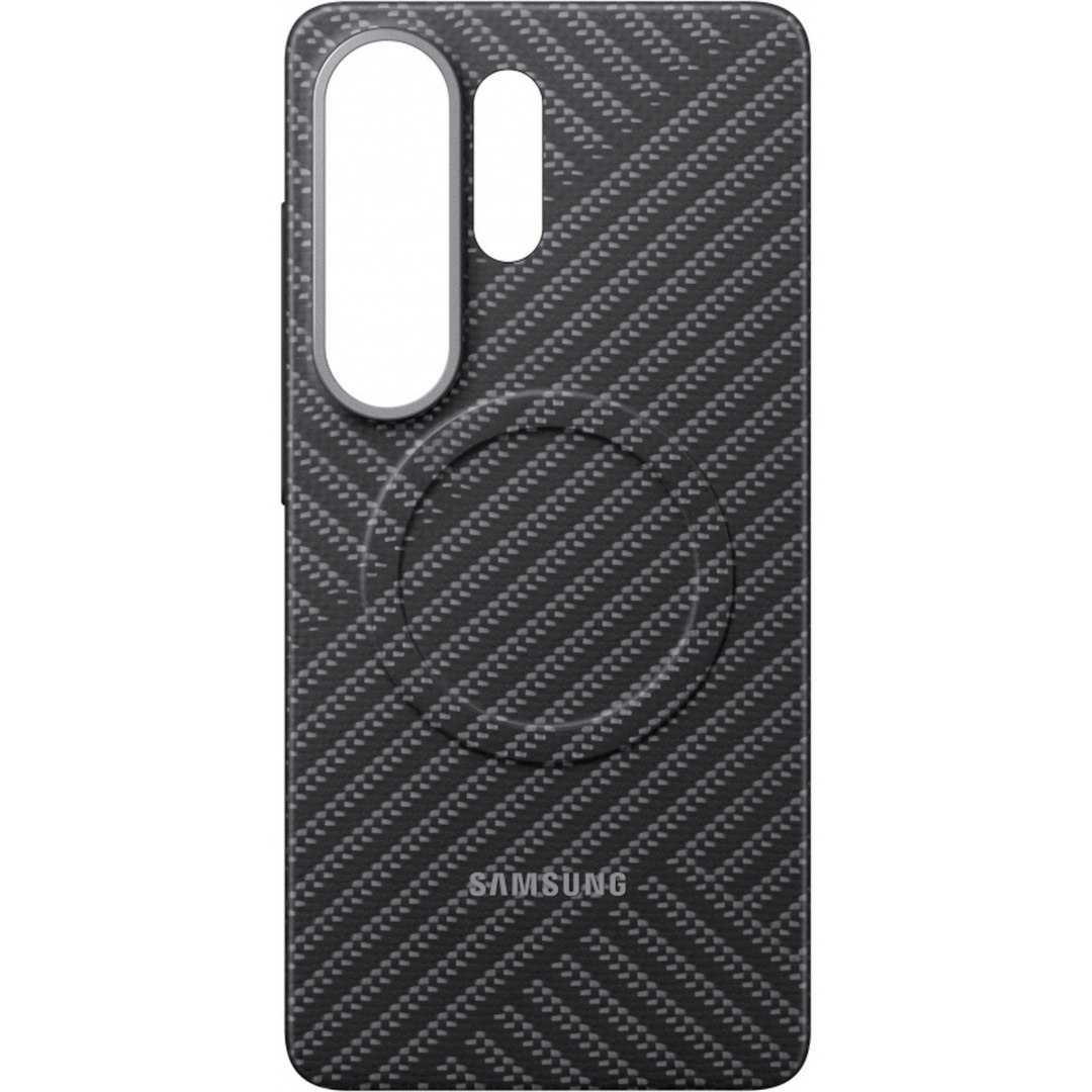 Puzdro pre Samsung Galaxy S26 Ultra Samsung Carbon Magnet Case MagSafe šedé