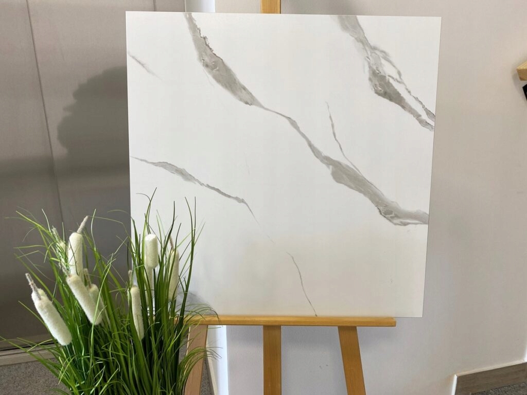 płytka 60x60 Calacatta BIANCO home design