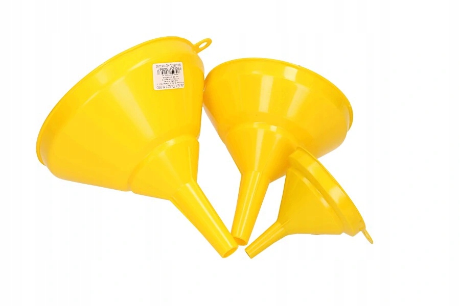 KOMPLET LEJKÓW LEJEK 8,12,15cm 3SZT UNIWERSALNE