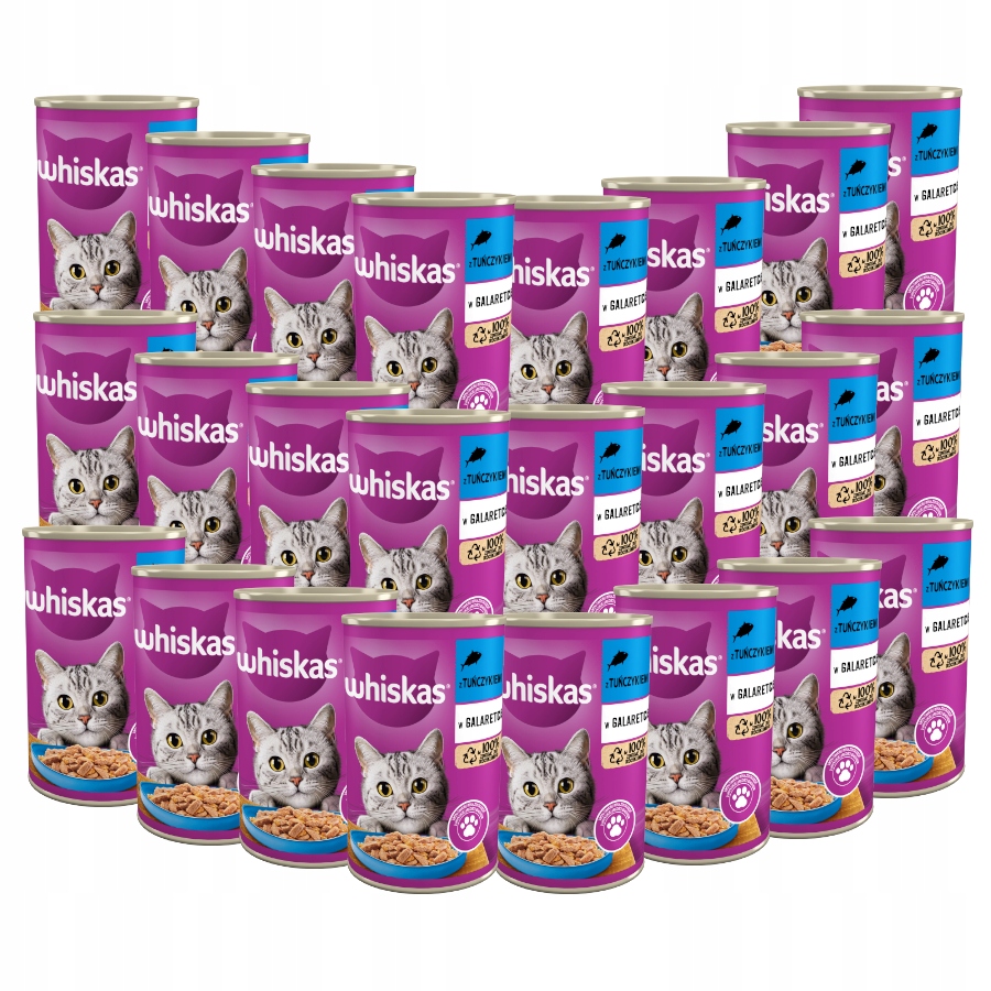 Levně Whiskas Tuňák 24x400g Konzerva krmivo pro kočky