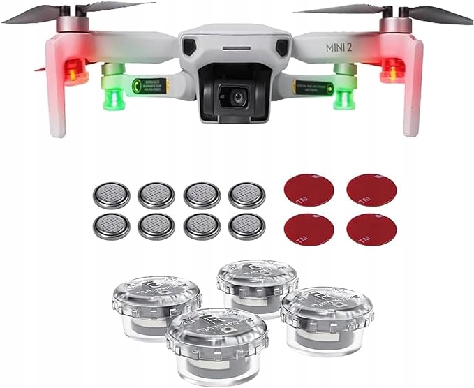 Tmom Led Noční světla Létající světlo Signalizační navigační lampa