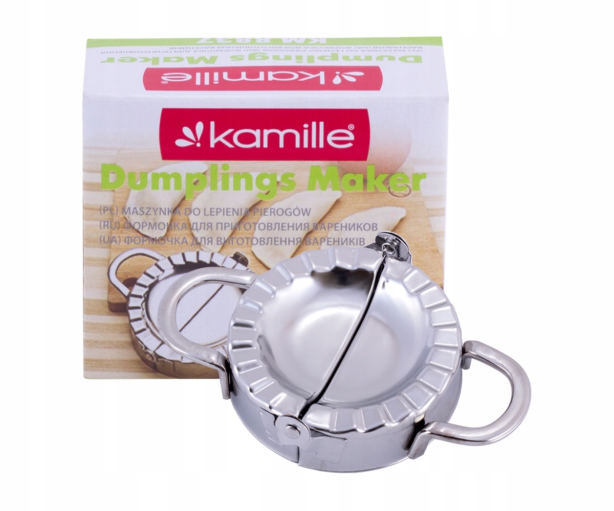 MASZYNKA FORMA FOREMKA DO PIEROGÓW USZEK KAMILLE Materiał dominujący metal