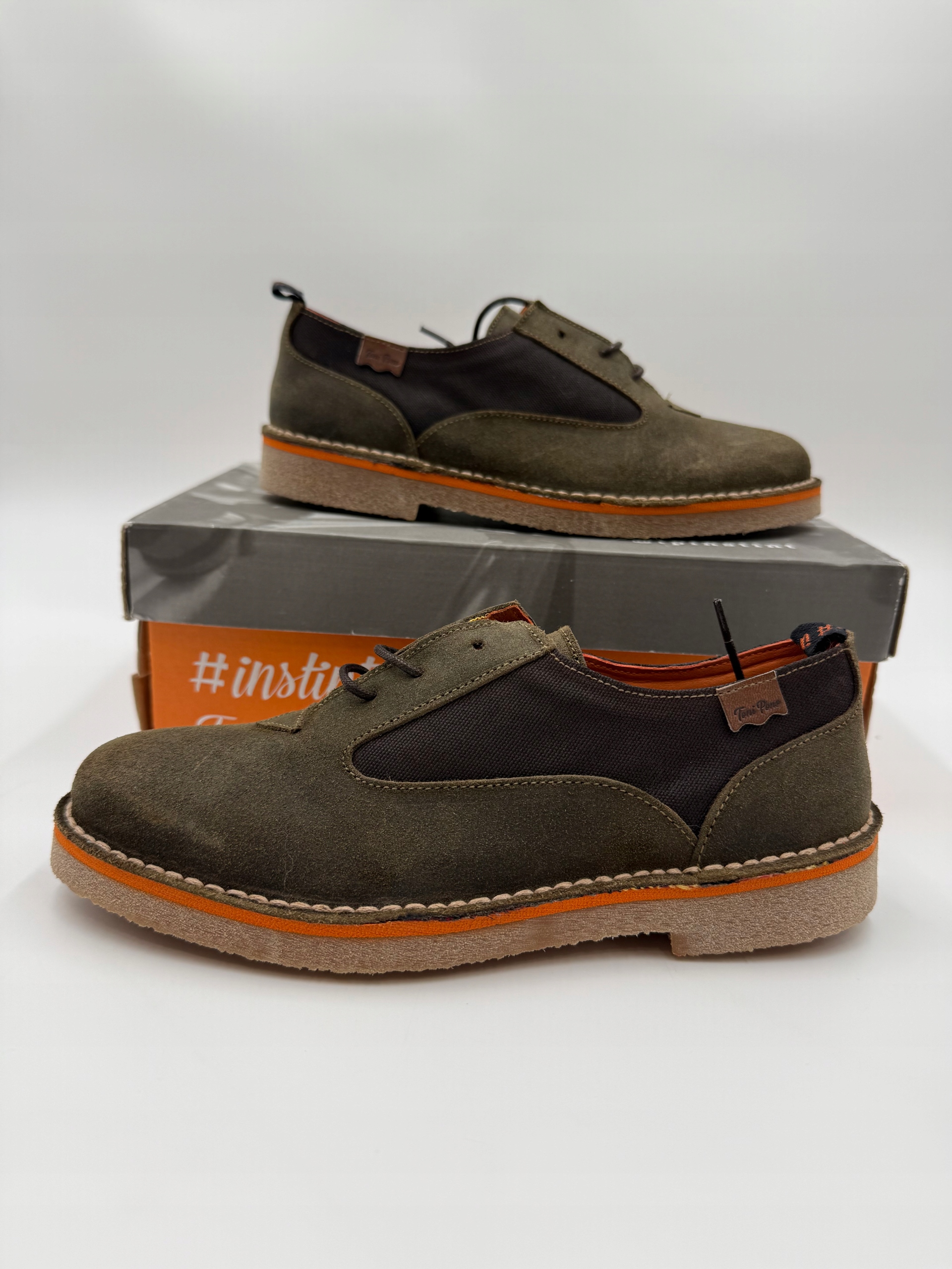 Kožené šněrovací mokasíny Toni Pons vel.