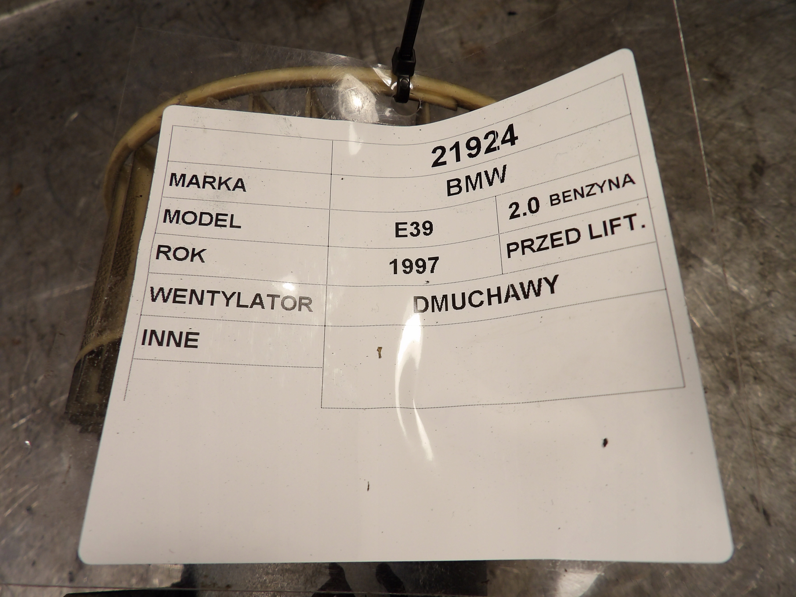 BMW E39 ventilátor topení 539.9533.900 64.11-8372493.9