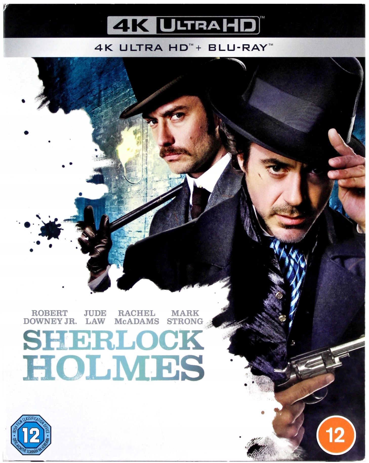 SHERLOCK HOLMES (BLU-RAY 4K)+(BLU-RAY) Stan opakowania oryginalne