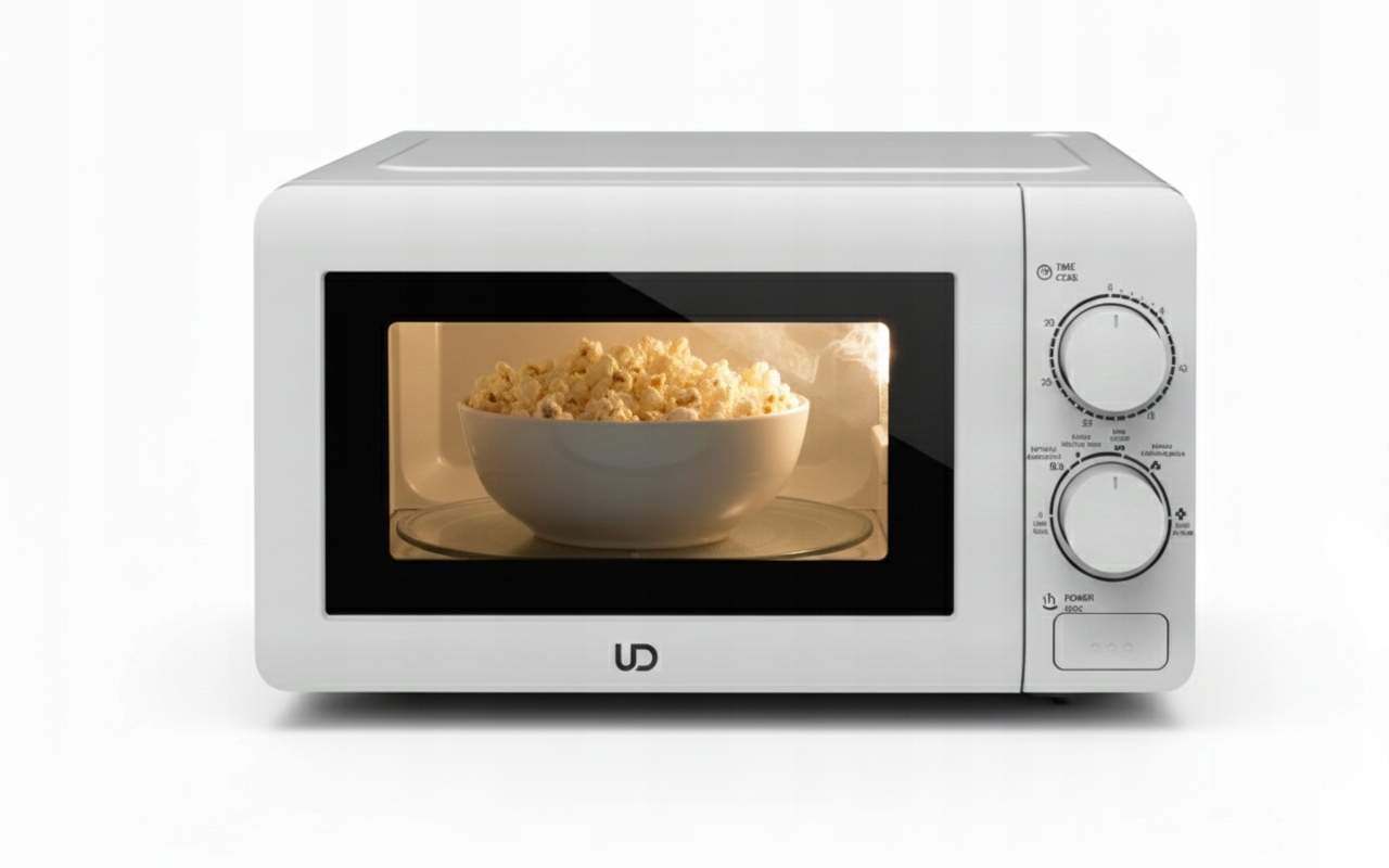 Kuchenka mikrofalowa mikrofalówka wolnostojąca Ud MM20L-WA 700W biała 20 L