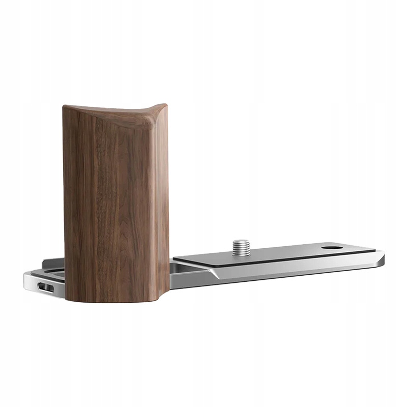 Freewell Dřevěná Rukojeť L-bracket pro fotoaparát Fuji Gfx 100RF Stříbrný 1/4"