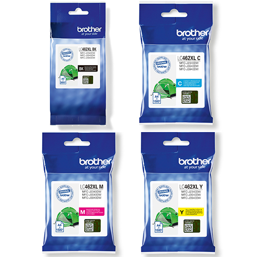 

4x Tusz Brother LC462XL MFC-J2340DW MFC-J3940DW