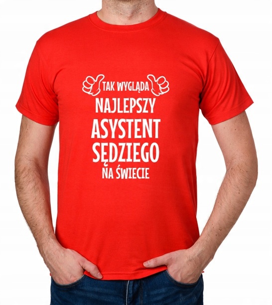 

koszulka Najlepszy Asystent Sędziego prezent