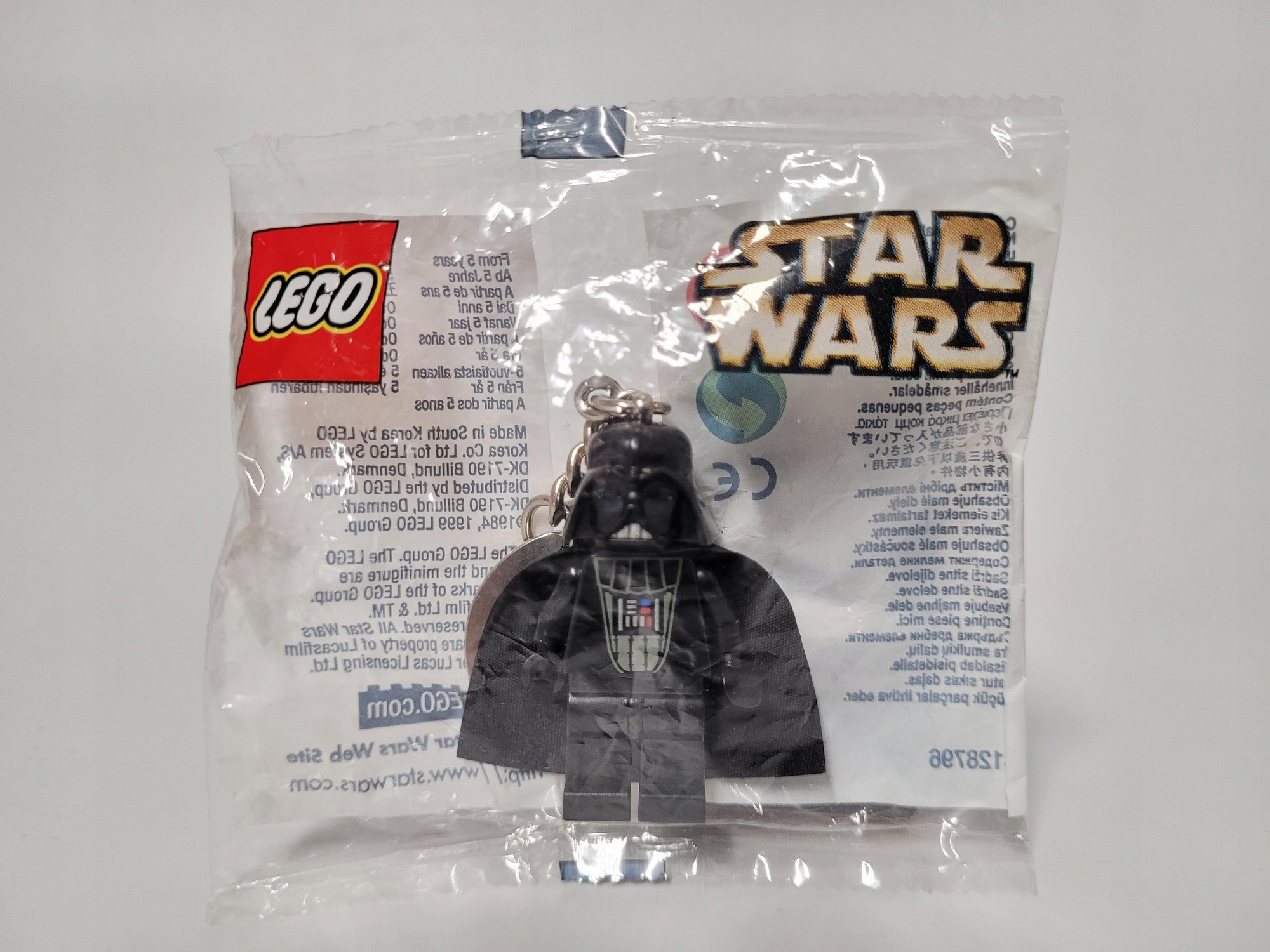 Lego Star Wars Darth Vader brelok breloczek polybag Misb 1999