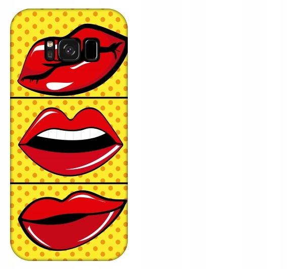 

Etui pokrowiec Samsung Galaxy S8 Popart komiks ust