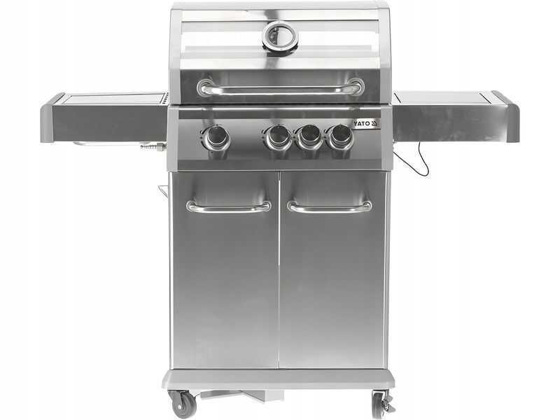 Grill gazowy Yato YG-20015 11.2kW ruszt 60 x 41.5cm