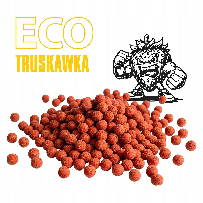 Boilies Invader Eco Jahoda 20 mm/5,00 kg
