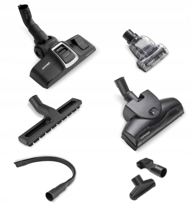 Odkurzacz workowy Concept VP8223 Refresh Animal 700W HEPA Turboszczotka Cechy dodatkowe sieciowe