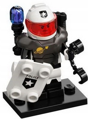 Lego Space Police Guy col21-10 Nová Figurka Sáček Vesmírný Policista