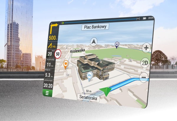 Mapa Evropy Navitel pro autorádia s kartou micro Sd s Windows