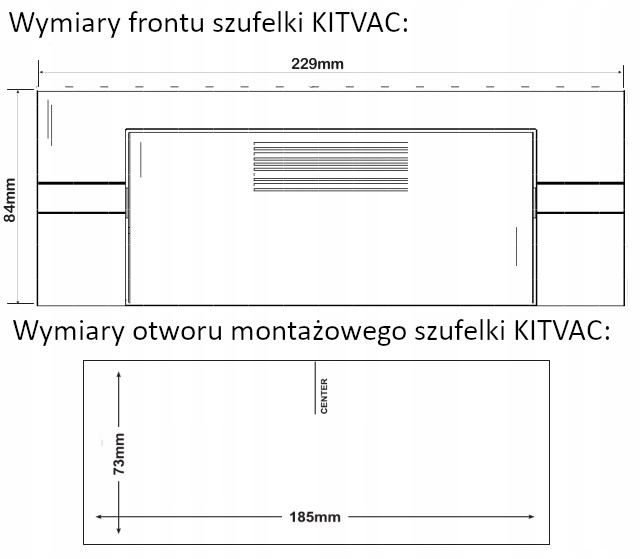Szufelka Automatyczna KitVac kremowy Marka Kitvac
