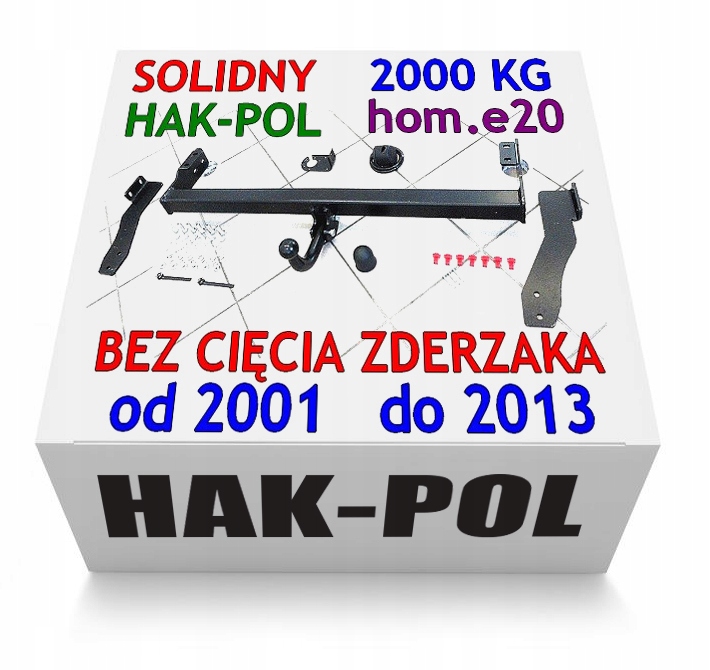 

Hak Holowniczy+wiązka Renault Trafic Opel Vivaro
