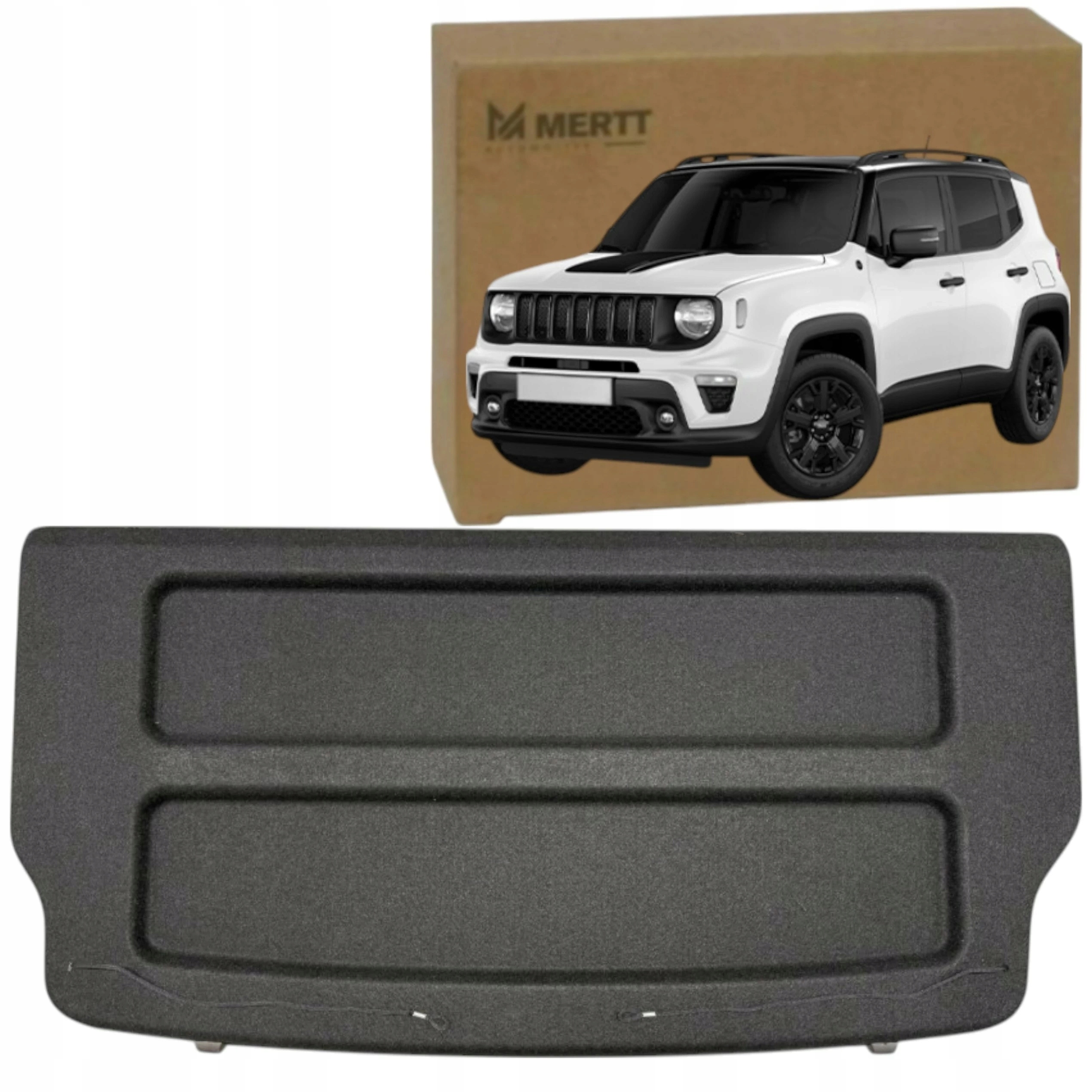 Nová! Police Zavazadlového Prostoru Jeep Renegade I (bu) 2015-2022 černá