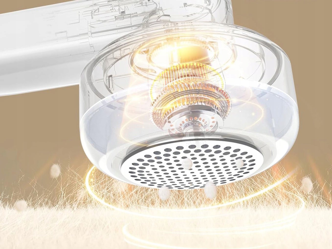 DUŻA I MOCNA GOLARKA DO UBRAŃ TAPICERKI SWETRÓW KANAPY NOWOCZESNA MASZYNKA Zasilanie sieciowe