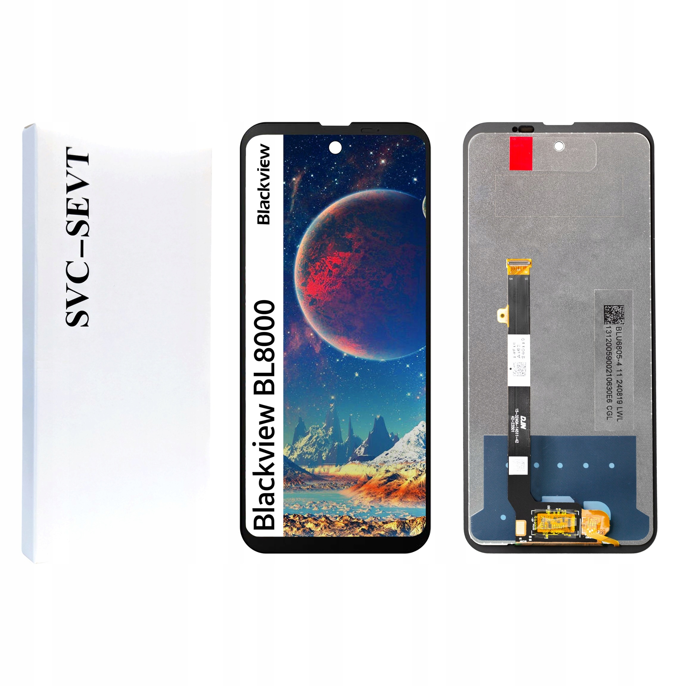 Displej pre Blackview BL8000 Display Panel LCD Originál Zila