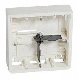Nástěnná skříňka 2x5 moduly ovládání osvětlení 46 mm Legrand 080274