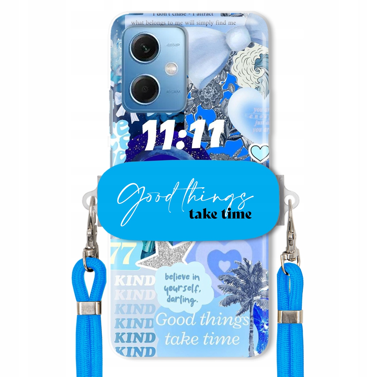 Puzdro pre Xiaomi Poco X5 Držiak Crossbody vodítko Good Things Sea Lata