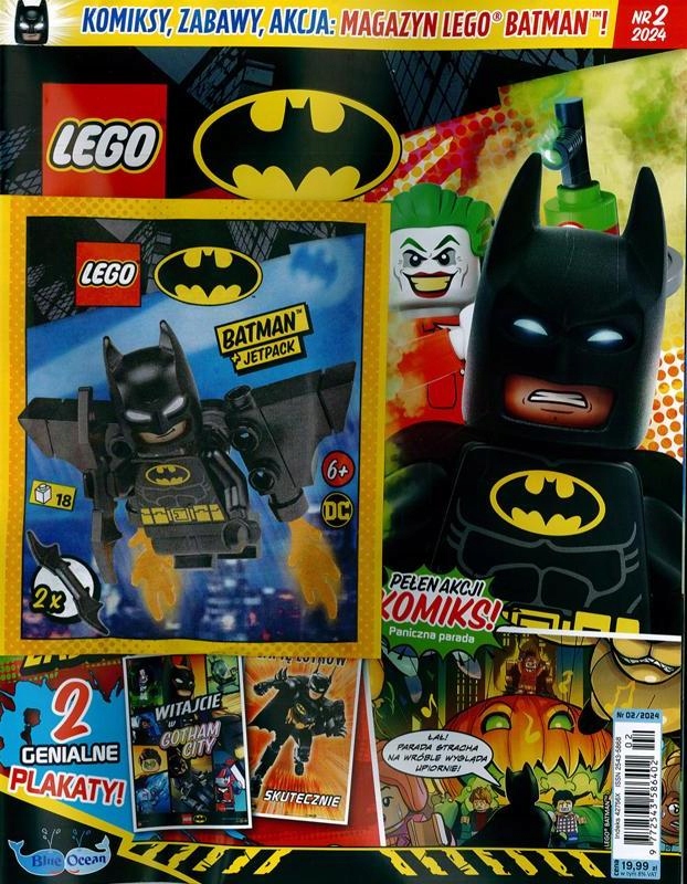 LEGO BATMAN magazyn 2/24 + Batman+ jetpack