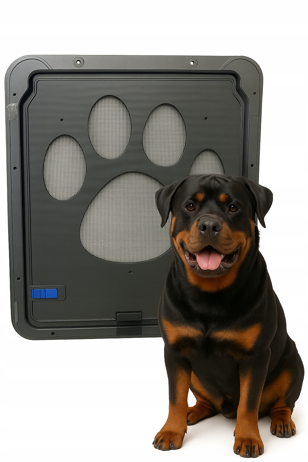 Levně Kyvné dveře Klapka výstup pro psa do moskytiéry velký