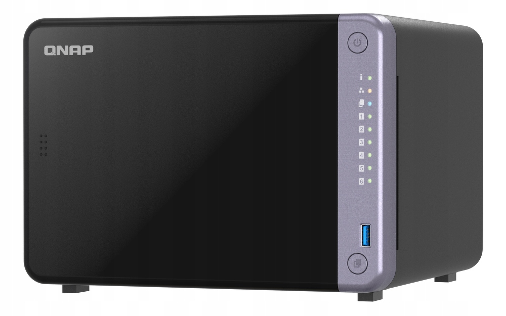 Qnap TS-632X-4G 6-zátokový Nas server, Arm, 4GB Ram, 2x 10GbE Sf