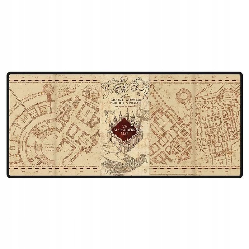 Podkładka pod Mysz myszkę Harry Potter Mapa Huncwotów mata na biurko