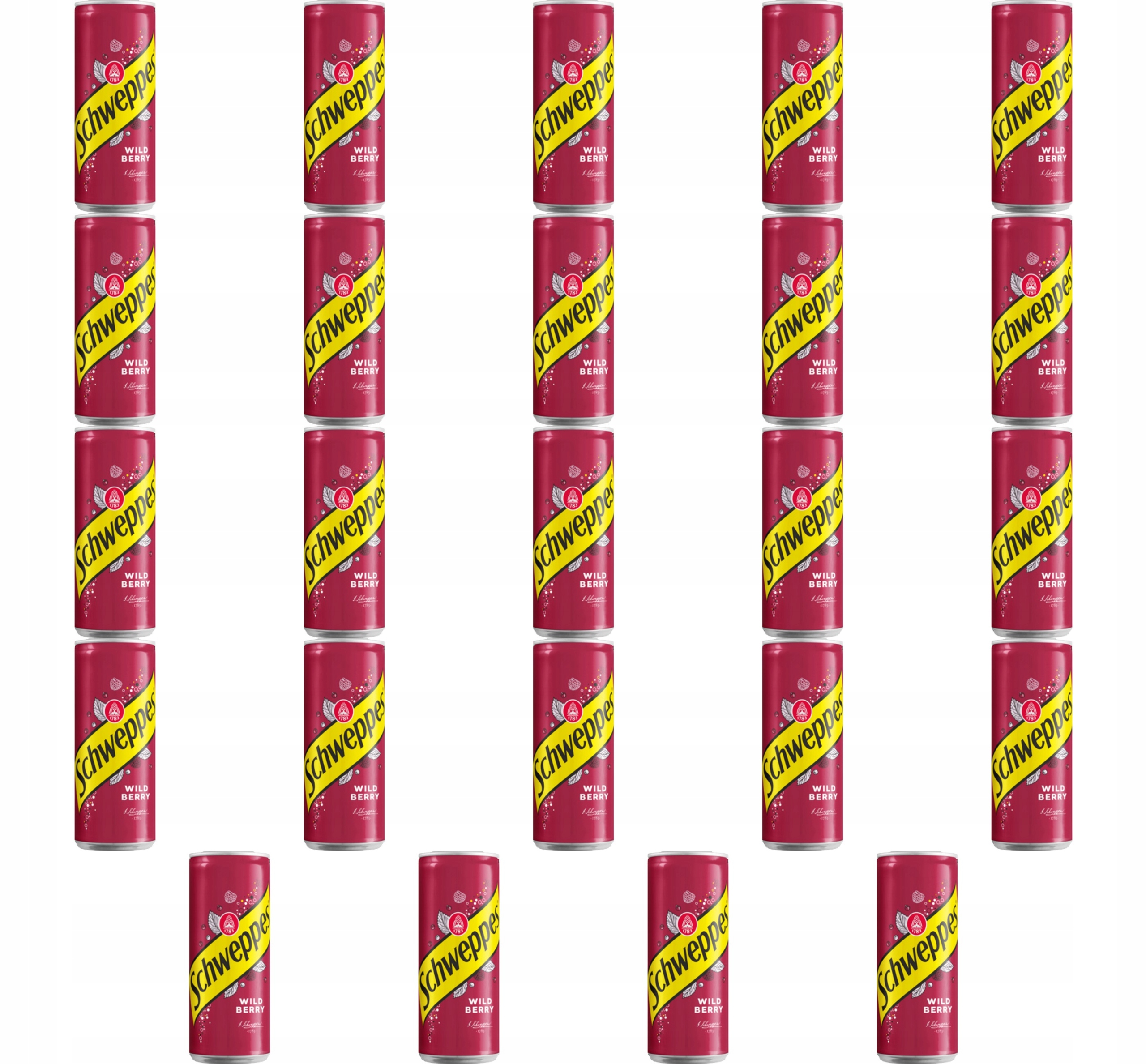 Schweppes Wild Berry 0,33L X24
