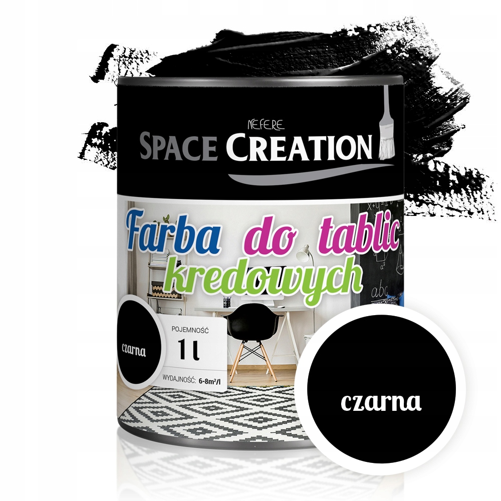 

Farba tablicowa do tablic SpaceCreation100% krycia