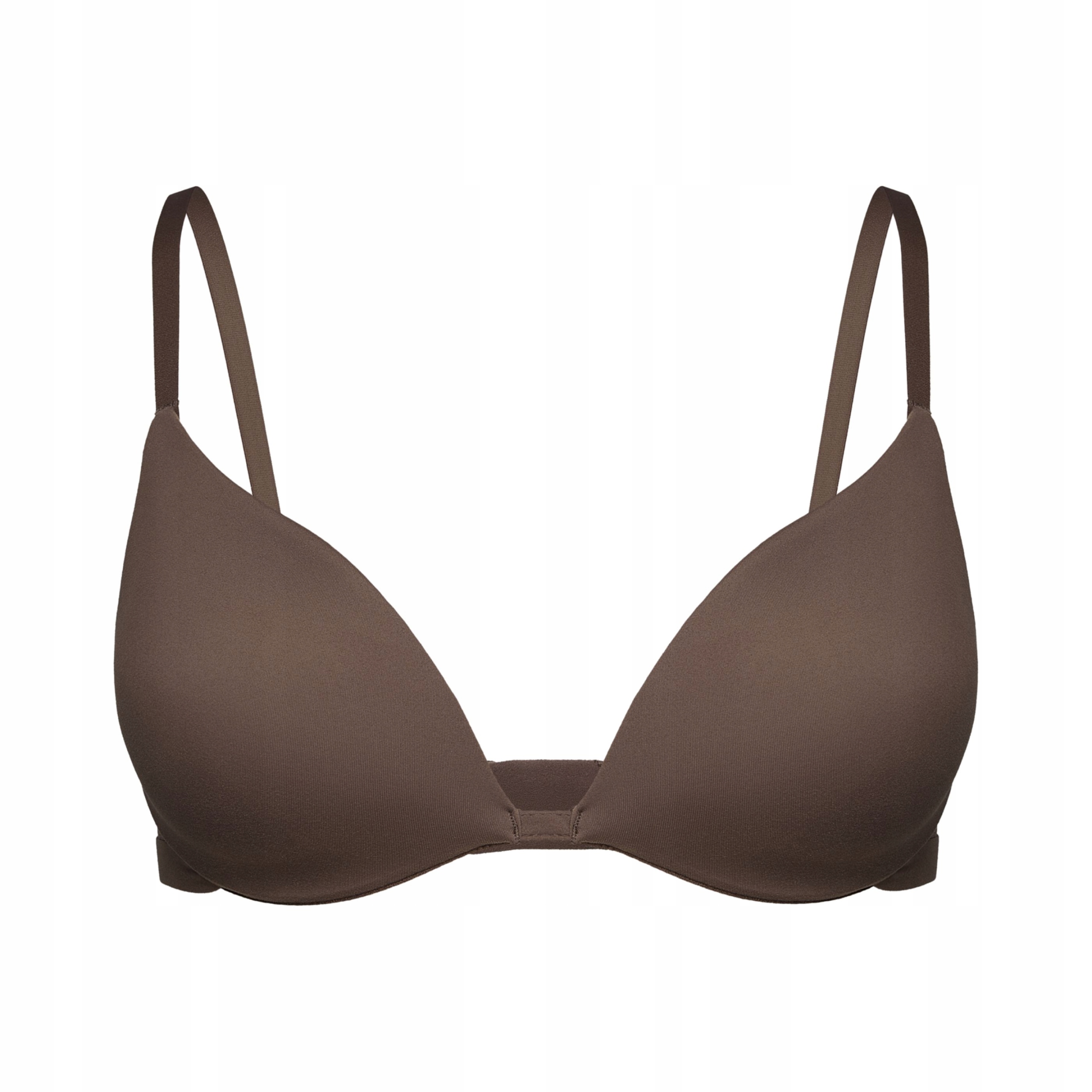Podprsenka push-up Basic Esotiq tmavě hnědá 80C