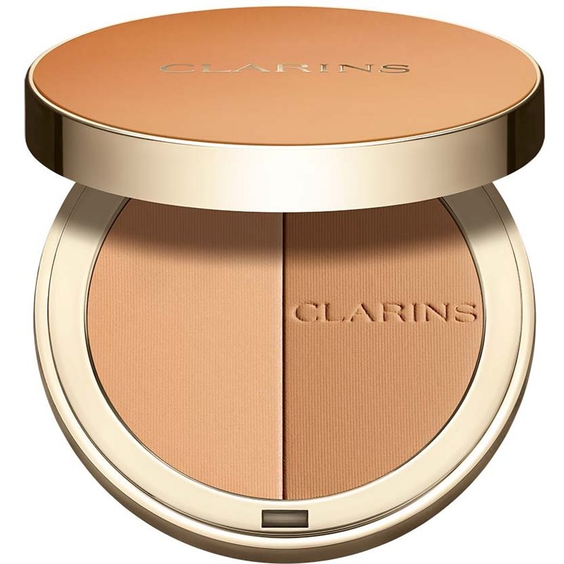 Bronzer lisovaný Clarins 02 Medium matný povrch 10 g