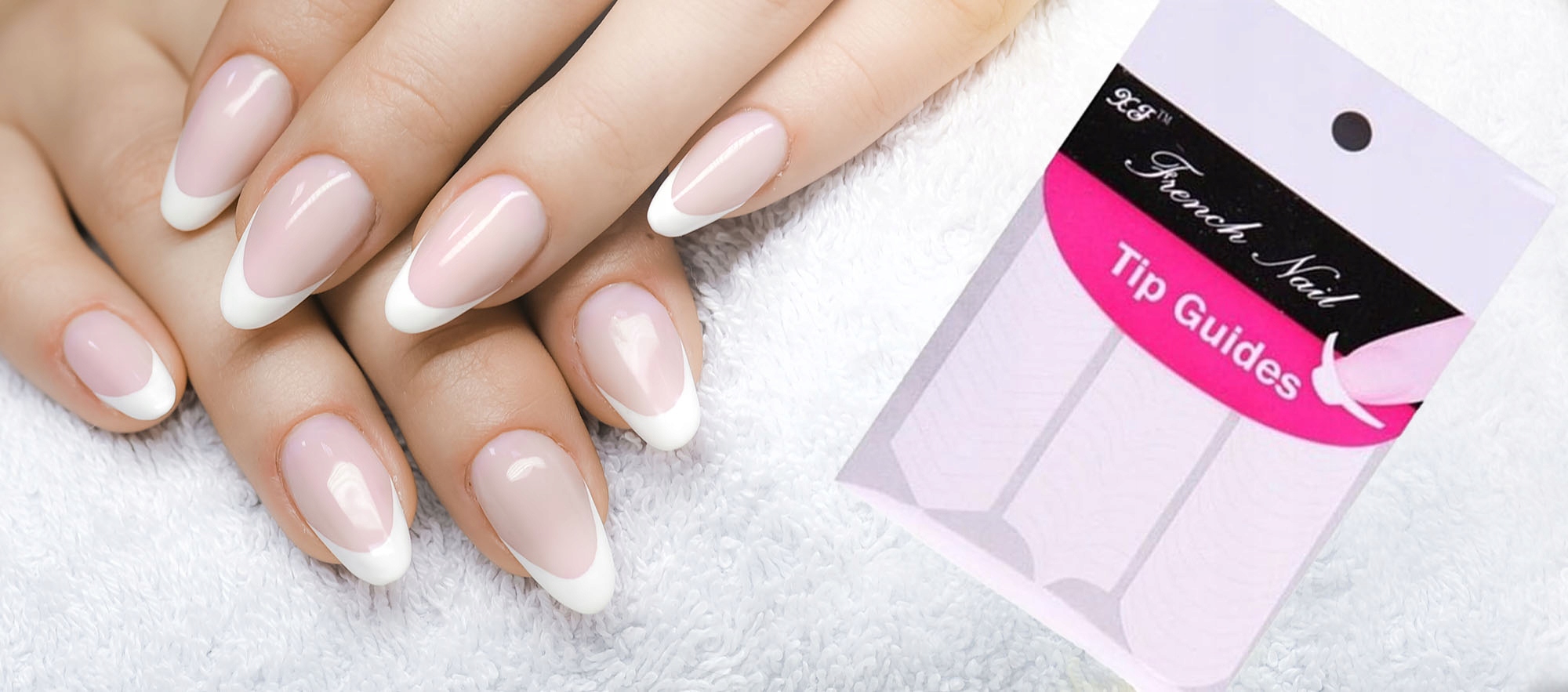 Paski do French Manicure 48 sztuk naklejki szablon Marka inna marka