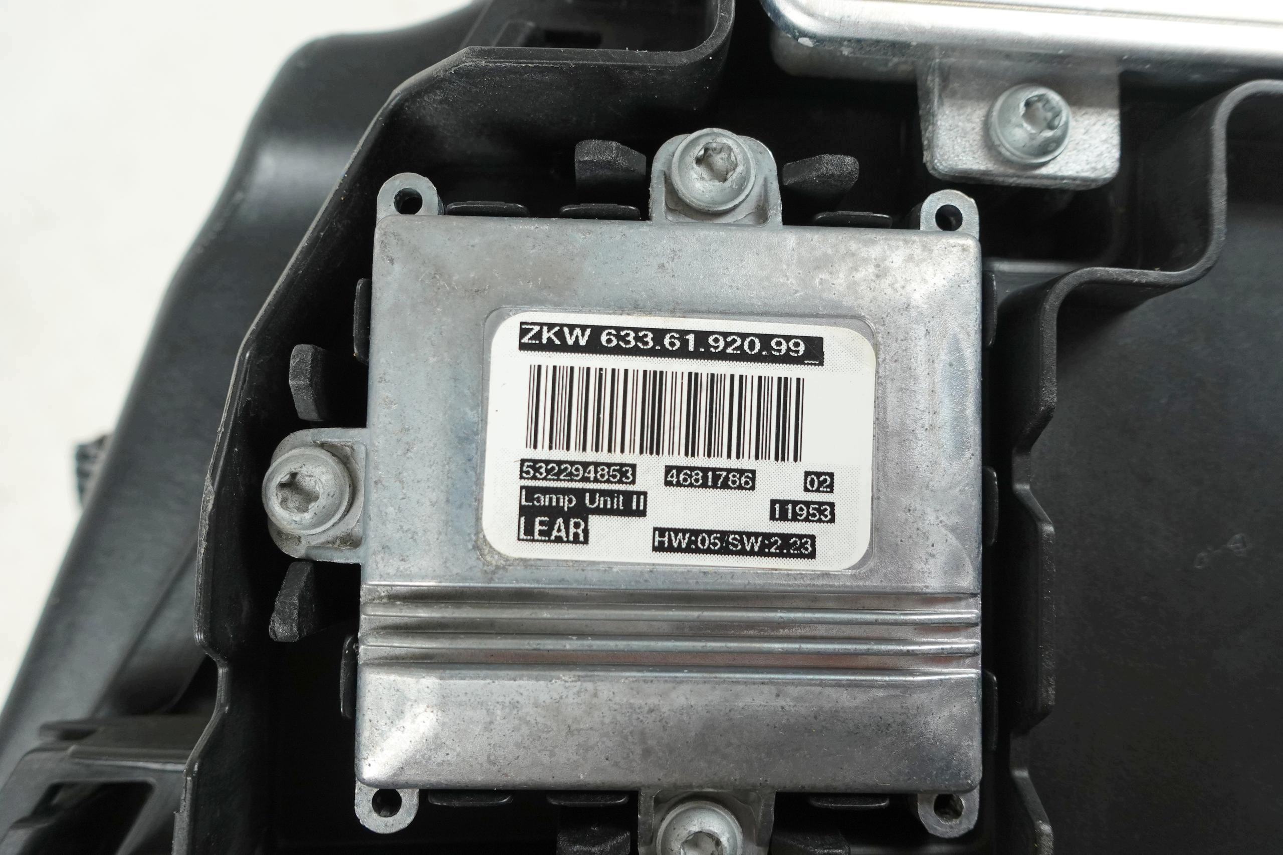 light left front left front VOLVO S80 2 II V70 3 III 06-11 XENON RHD
