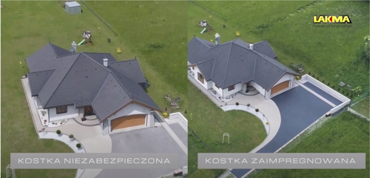LAKMA SILBRUK KOLOR Impregnat do Kostki Brukowej Betonu Czerwony 10L Kolor producenta czerwony