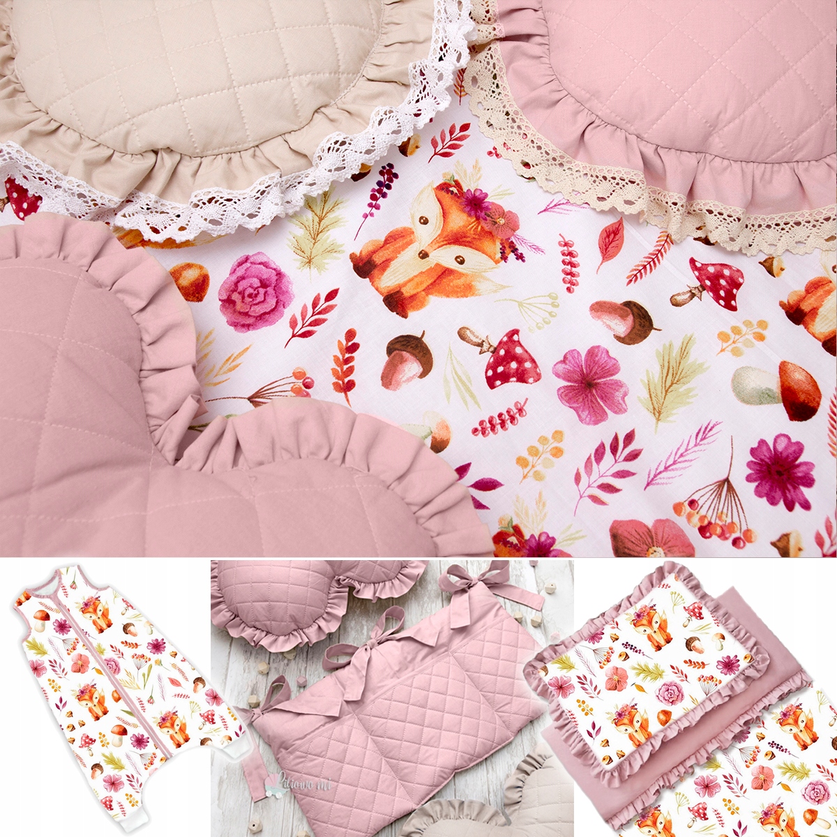 FALBANKA do łóżeczka maskuje i dekoruje 70x140 EAN (GTIN) 5905544321183