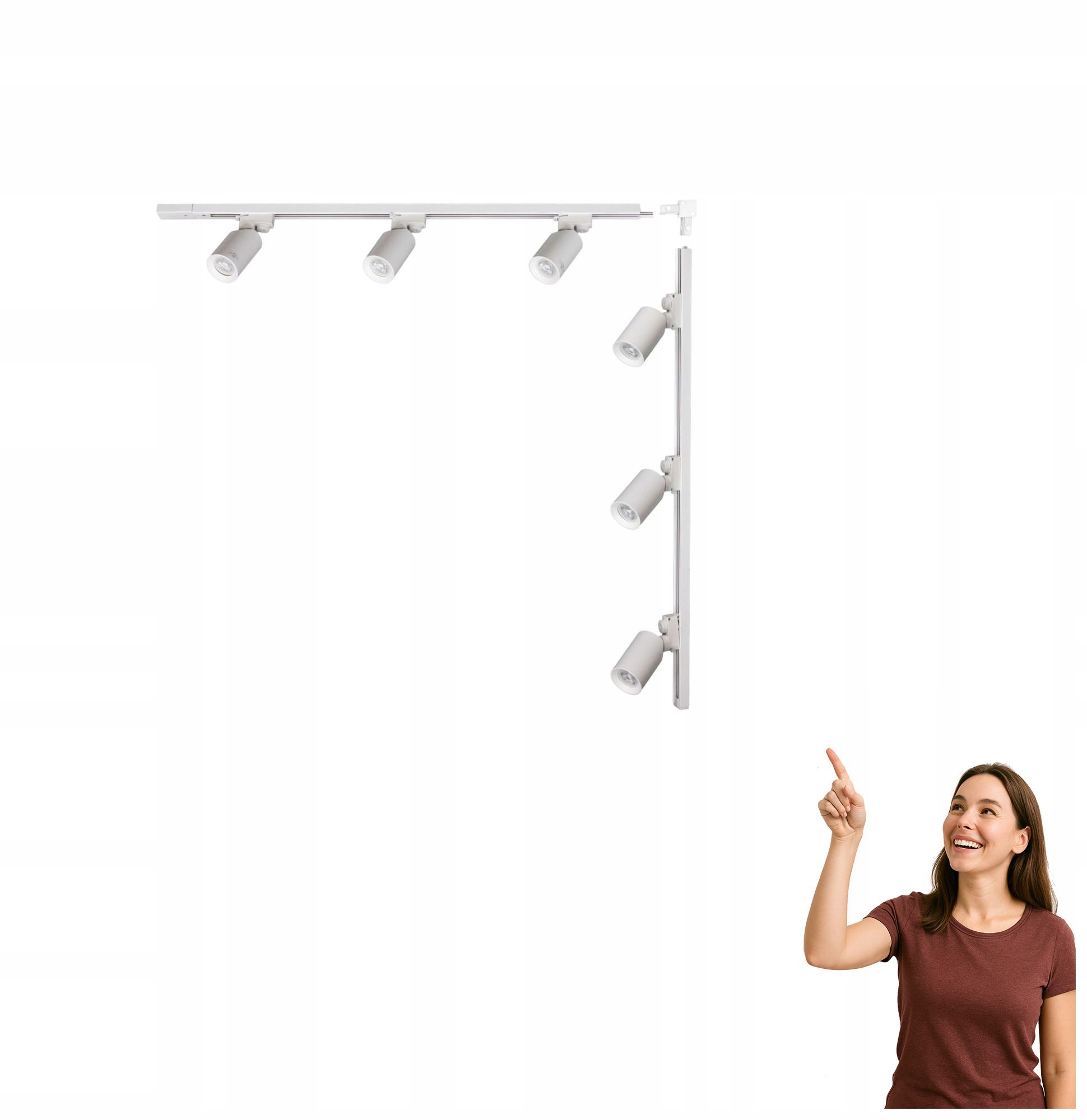 Sada L 1x1 m biela s 1-fázovými odrazkami 3567 Zuma Line