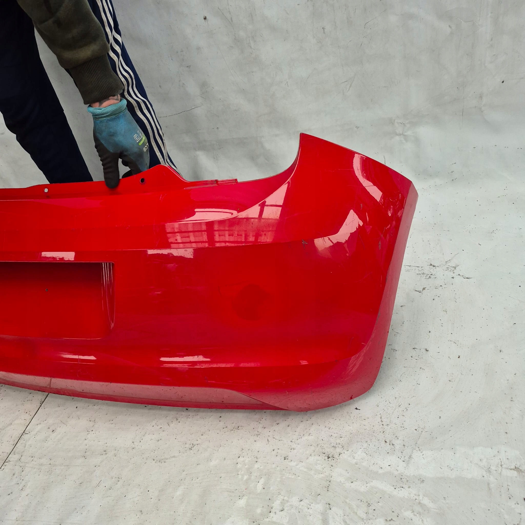 SKODA CITIGO 11-19 bumper rear part rear